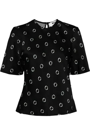 Msgm Printed blouse