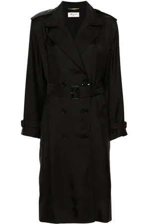 Saint Laurent Silk trench coat