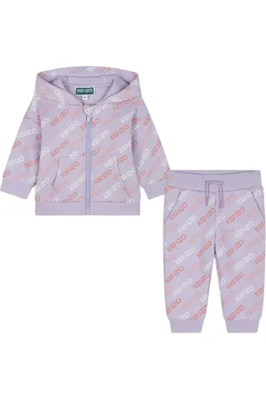 Kenzo Logo-print cotton tracksuit