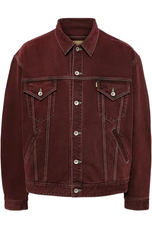 DOUBLET Contrast-stitching denim jacket