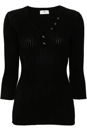 Elisabetta Franchi Ribbed-knit jumper