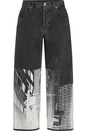 Karl Lagerfeld Tokyo-print jeans