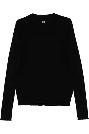 Rick Owens Geo ribbed sweater
