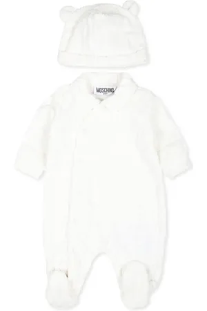 Moschino Logo-jacquard terry-cloth pajama set