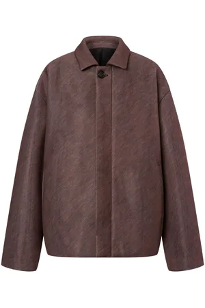 Serafini Mélange-effect coat