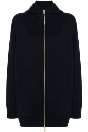 Fabiana Filippi Lurex-detail oversized cardigan