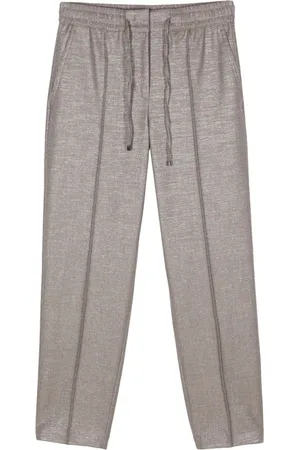 SEVENTY BY SERGIO TEGON Lamé trousers