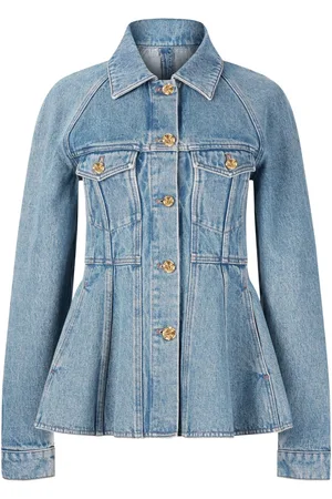 Nina Ricci Peplum denim jacket