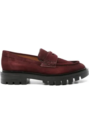 santoni Suede loafers