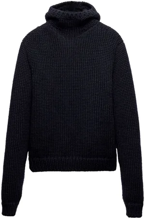 Prada Hooded wool jumper