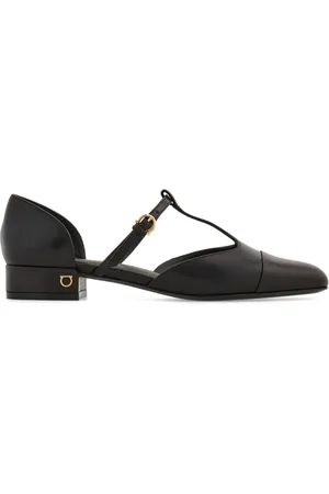 Salvatore Ferragamo T-strap ballet pumps