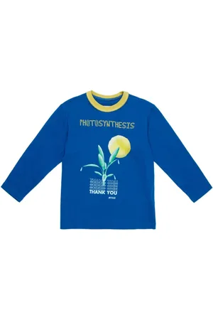 MYAR Photosynthesis slogan long-sleeved T-shirt