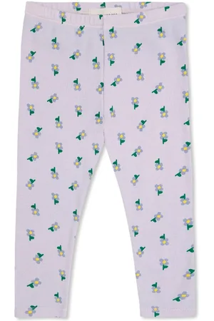 Bobo Choses Pansy Flower leggings