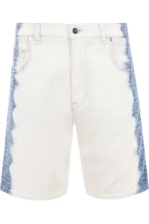 Fendi Bleached denim shorts