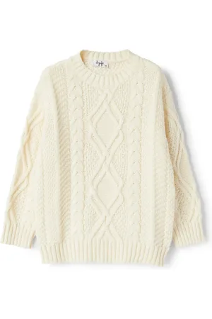 Il gufo Cable-knit jumper