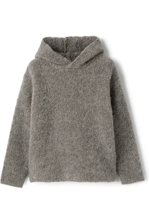 Il gufo Brushed-finish hoodie