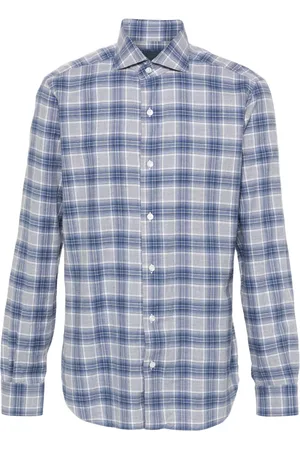 BARBA Checked shirt