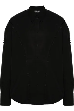 MUGLER Poplin button shirt