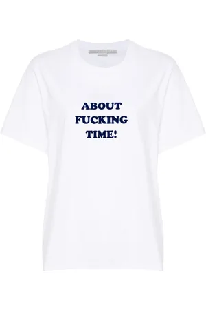 Stella McCartney Flocked-motif T-shirt