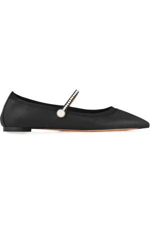 Aquazzura Romy pearl ballerina shoes