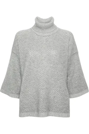 Fabiana Filippi Roll-neck wool-blend jumper