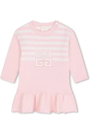 Givenchy Logo embroidered knitted dress