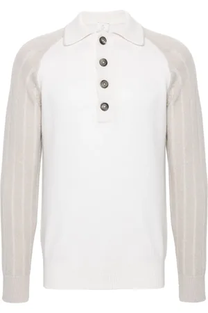 ELEVENTY Polo-collar sweater