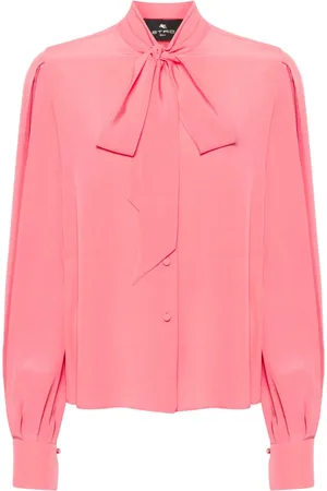 Etro Pussy-bow silk blouse