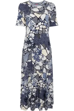 JOHNNY WAS Moonlight Glass T-shirt dress
