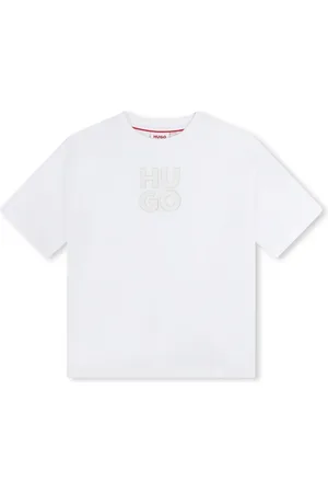 HUGO BOSS Logo-print cotton T-shirt