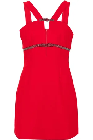 Self-Portrait Crepe mini dress
