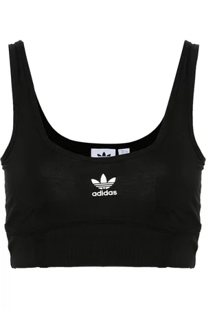 adidas Trefoil-logo crop top