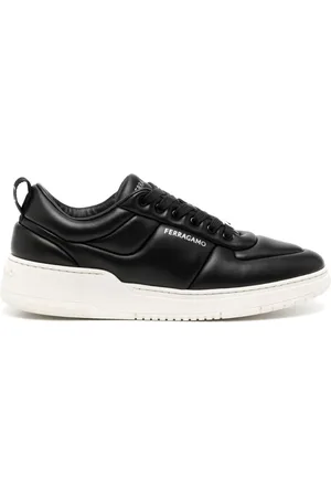 Salvatore Ferragamo Panelled low-top sneakers