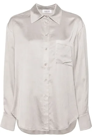 AVIÙ Pleat-detail shirt