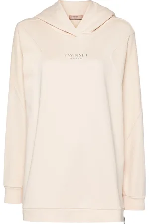 Twin-Set Logo-lettering hoodie