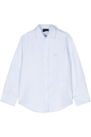 FAY Logo-embroidered shirt