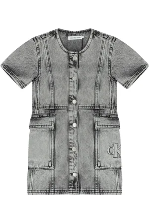 Calvin Klein Logo denim dress