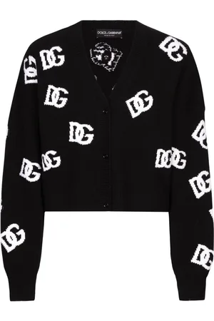 Dolce & Gabbana Logo embroidered cardigan