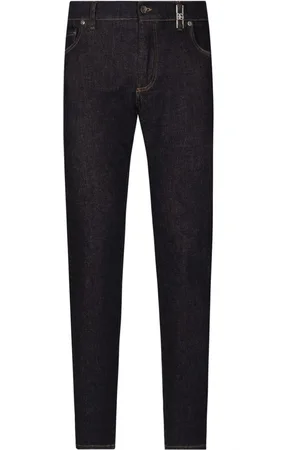 Dolce & Gabbana Logo plaque slim-fit jeans