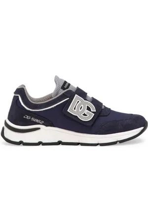 Dolce & Gabbana DG-appliqué touch-strap sneakers