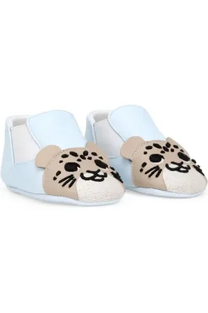 Dolce & Gabbana Animal-print leather sneakers
