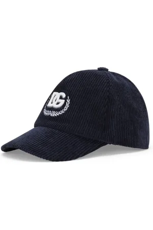 Dolce & Gabbana Logo corduroy baseball cap
