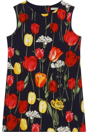 Dolce & Gabbana Tulip print dress
