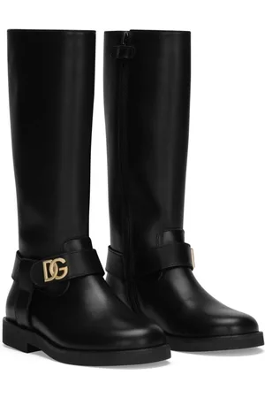 Dolce & Gabbana Appliqué-logo boots
