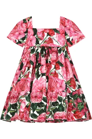 Dolce & Gabbana Rose-print dress