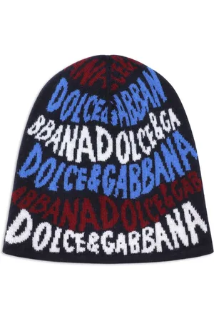 Dolce & Gabbana Logo-jacquard beanie hat