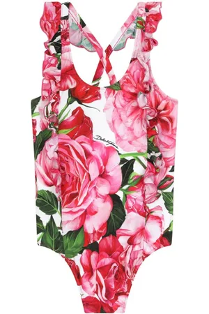 Dolce & Gabbana Floral-print swimsuit