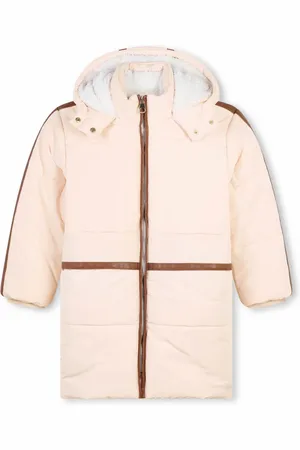 Chloé Stripe detail puffer jacker