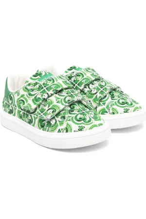 Dolce & Gabbana Bassa Majolica-print sneakers