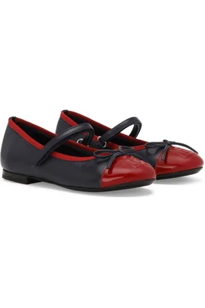 Dolce & Gabbana DG patent ballerina shoes